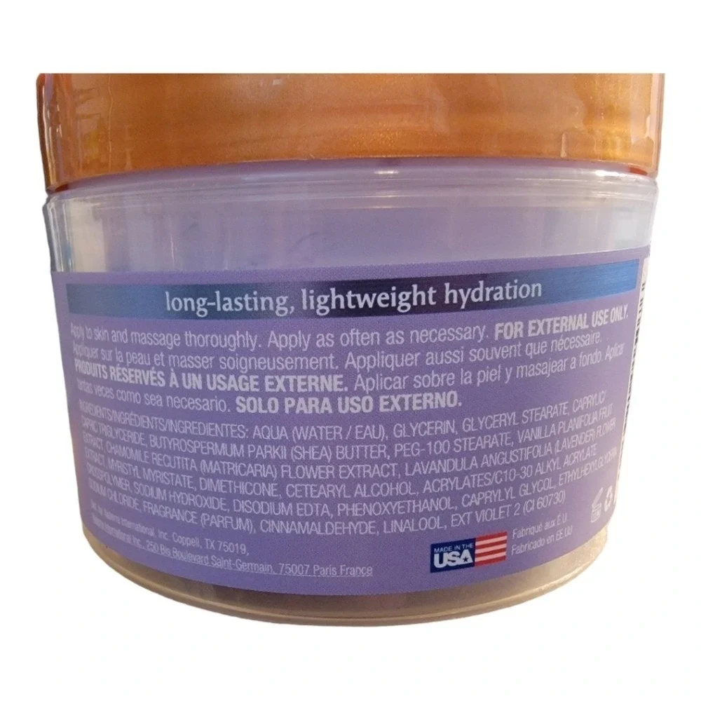 Tree Hut Lavender Whipped‎ Shea Body Butter 240g 8.4oz Helps Calm Senses
